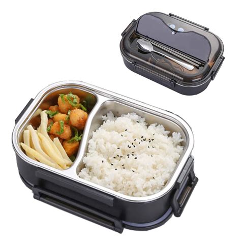 stainless steel bento lunch box for sale|lunch box steel bento adult.